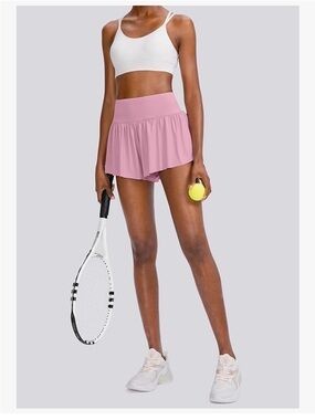 Women's Athletic Tennis Skort with Built-In Shorts
